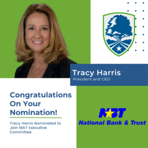 Read more about the article Tracy Harris Nominated to Join IBAT Executive Committee