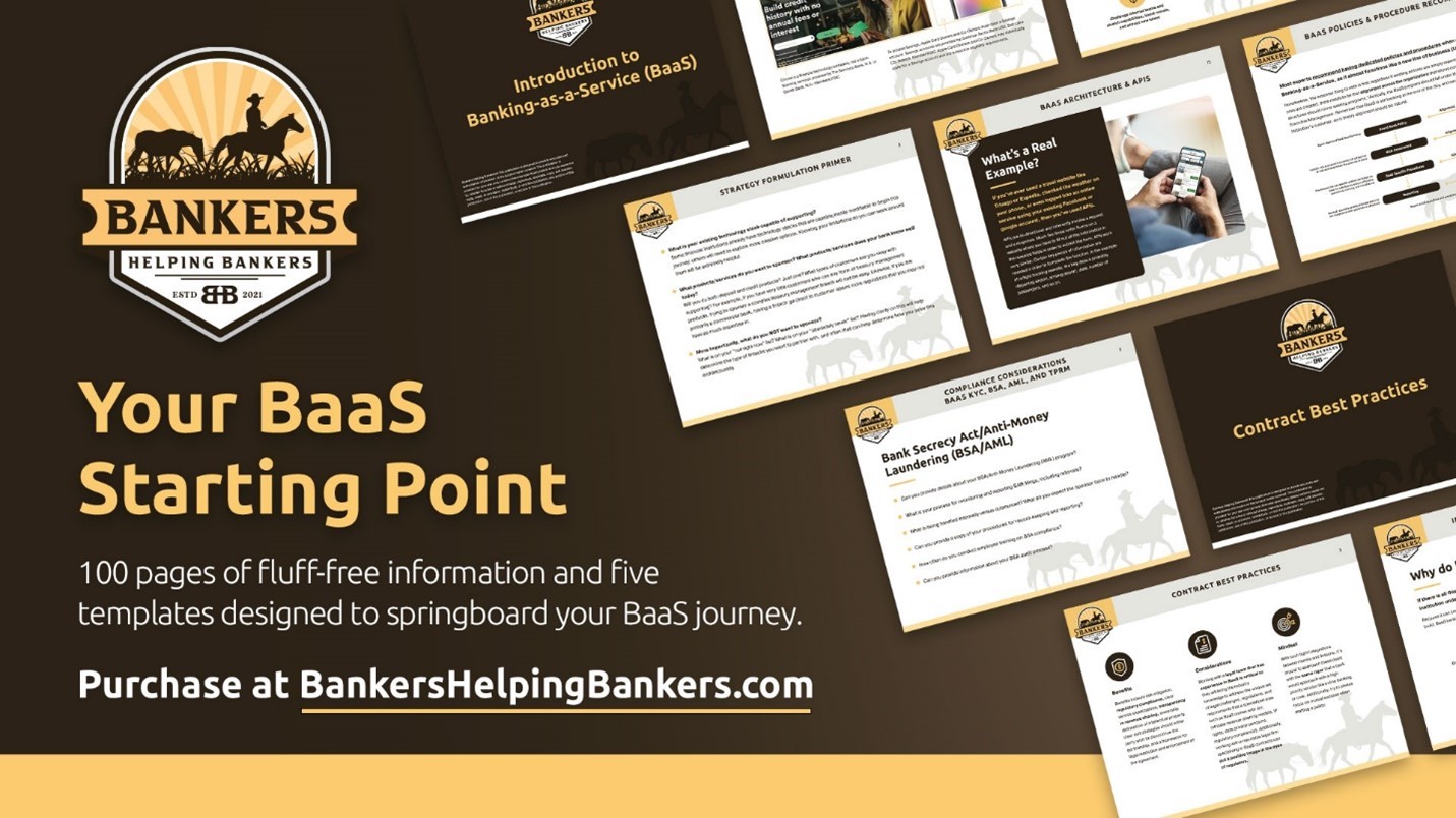 You are currently viewing Bankers Helping Bankers Launches BaaS Toolkit