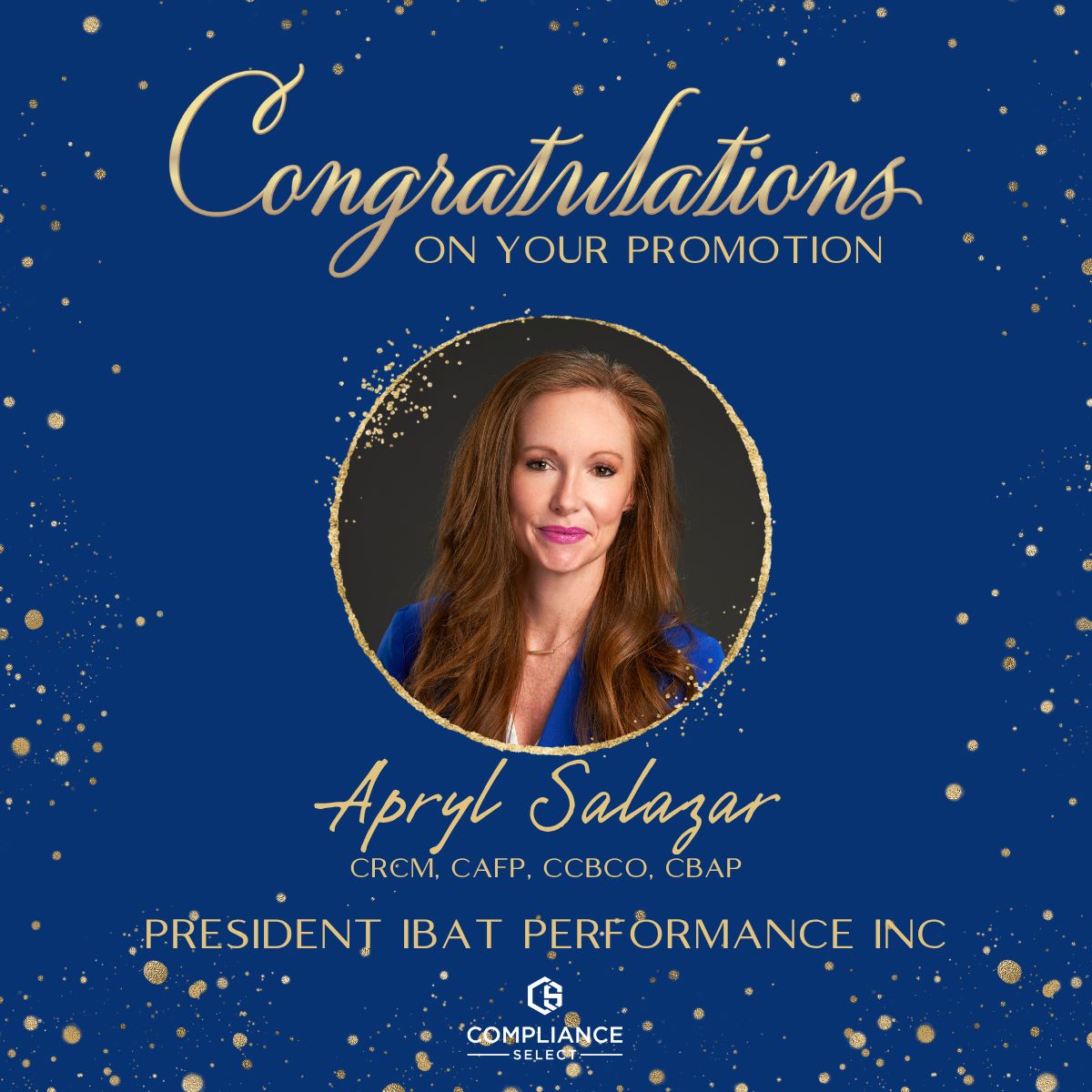 You are currently viewing Apryl Salazar Named President – IBAT Performance, Inc.